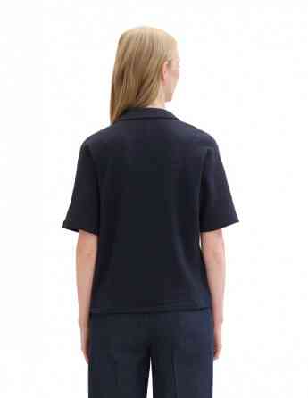 Tom Tailor - SWEATSHIRT STRUCTURED POLO Тбилиси