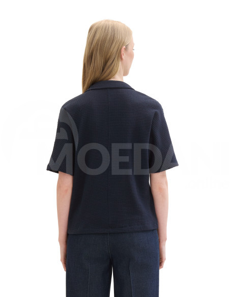 Tom Tailor - SWEATSHIRT STRUCTURED POLO Тбилиси - изображение 2