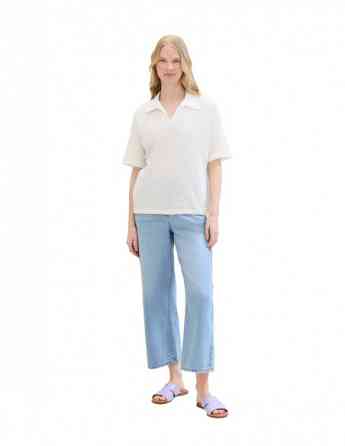 Tom Tailor - SWEATSHIRT STRUCTURED POLO Тбилиси