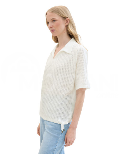 Tom Tailor - SWEATSHIRT STRUCTURED POLO Тбилиси - изображение 3