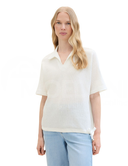 Tom Tailor - SWEATSHIRT STRUCTURED POLO Тбилиси - изображение 1