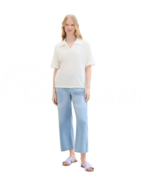 Tom Tailor - SWEATSHIRT STRUCTURED POLO Тбилиси - изображение 5