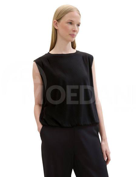 Tom Tailor - T-SHIRT TOP STRUCTURED Тбилиси - изображение 3