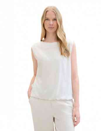 Tom Tailor - T-SHIRT TOP STRUCTURED Тбилиси