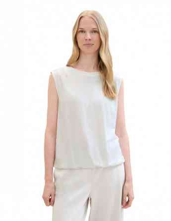 Tom Tailor - T-SHIRT TOP STRUCTURED Тбилиси