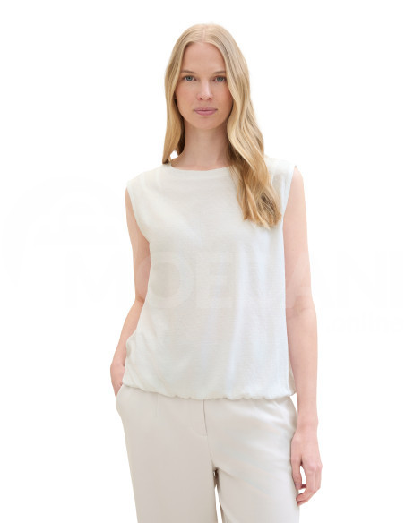 Tom Tailor - T-SHIRT TOP STRUCTURED Тбилиси - изображение 3