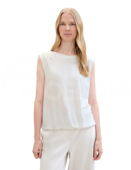 Tom Tailor - T-SHIRT TOP STRUCTURED Тбилиси - изображение 1