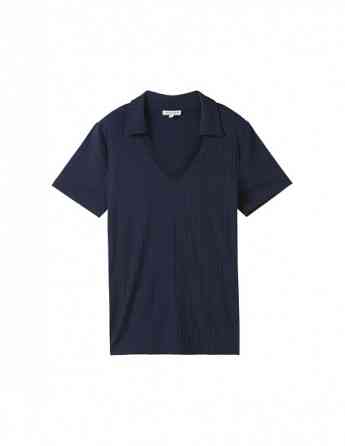 Tom Tailor - T-SHIRT RIB POLO COLLAR Тбилиси