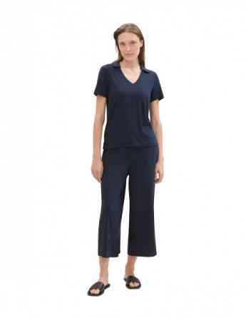 Tom Tailor - T-SHIRT RIB POLO COLLAR Тбилиси