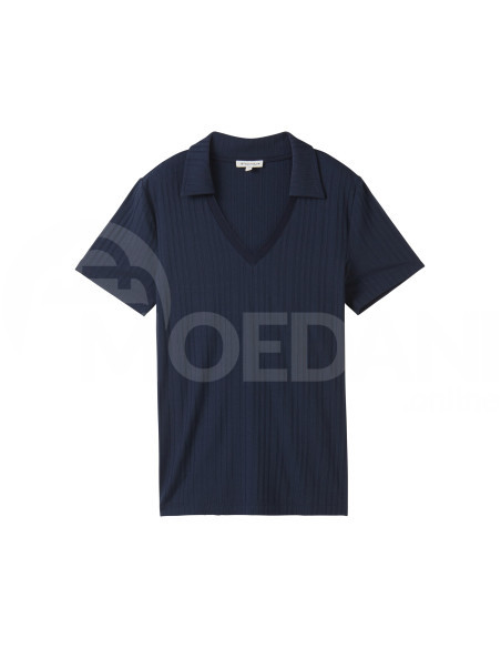 Tom Tailor - T-SHIRT RIB POLO COLLAR თბილისი - photo 6