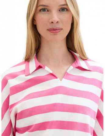 Tom Tailor - T-SHIRT POLO STRIPE Тбилиси