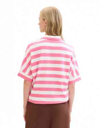 Tom Tailor - T-SHIRT POLO STRIPE Тбилиси