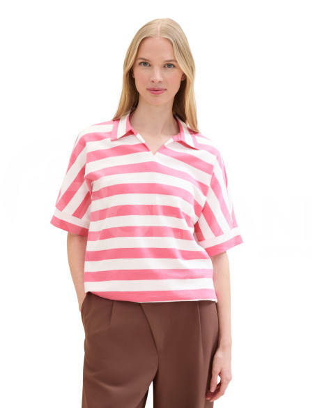 Tom Tailor - T-SHIRT POLO STRIPE Тбилиси - изображение 1