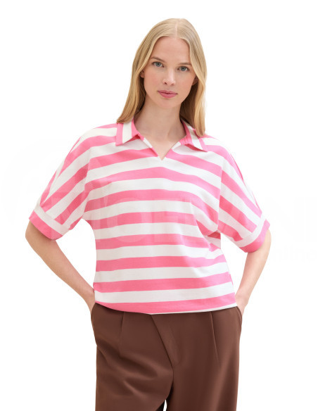 Tom Tailor - T-SHIRT POLO STRIPE Тбилиси - изображение 3