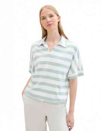 Tom Tailor - T-SHIRT POLO STRIPE Тбилиси