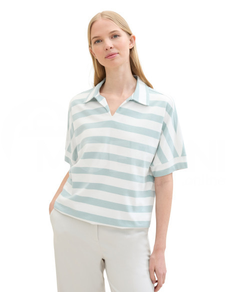 Tom Tailor - T-SHIRT POLO STRIPE Тбилиси - изображение 3