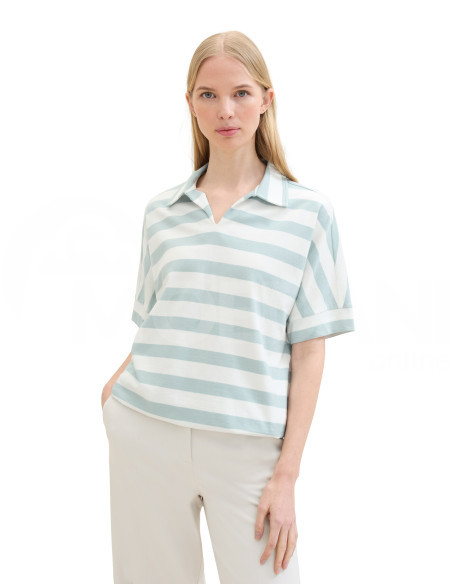 Tom Tailor - T-SHIRT POLO STRIPE Тбилиси - изображение 1