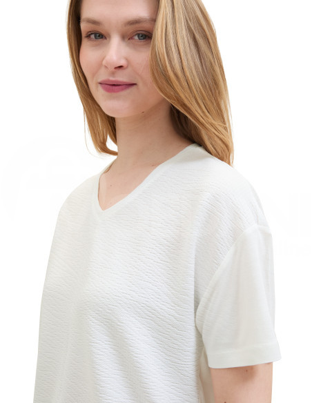 Tom Tailor - T-SHIRT STRUCTURED Тбилиси - изображение 4