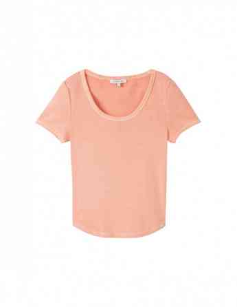 Tom Tailor - DYED RIB T-SHIRT Тбилиси