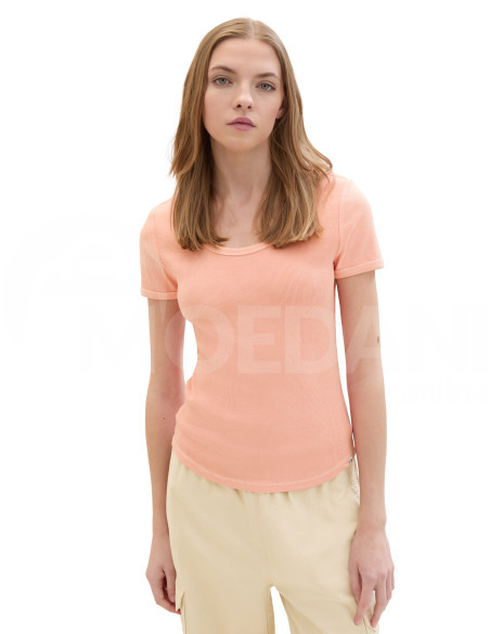 Tom Tailor - DYED RIB T-SHIRT თბილისი - photo 1