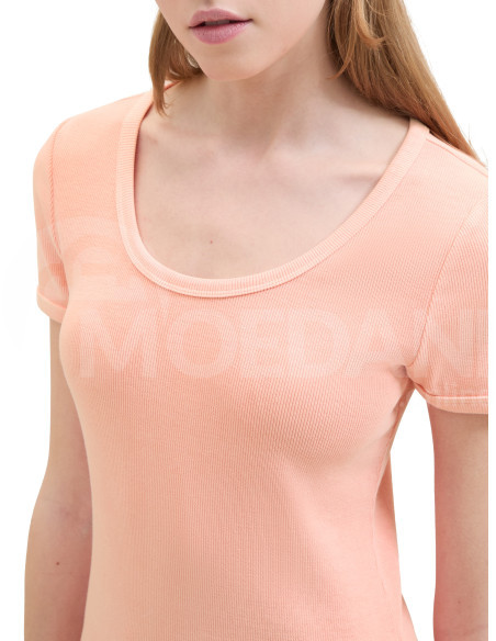 Tom Tailor - DYED RIB T-SHIRT თბილისი - photo 4