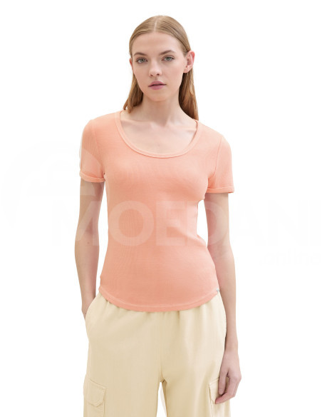 Tom Tailor - DYED RIB T-SHIRT თბილისი - photo 3