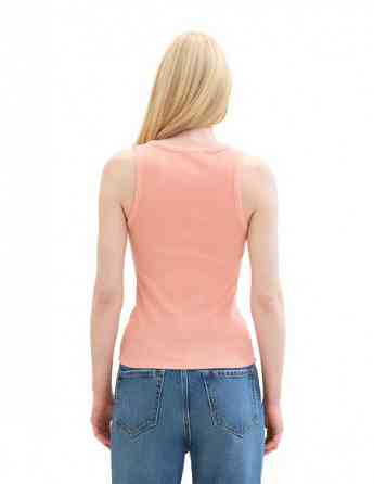 Tom Tailor - DYED RIB TOP Тбилиси