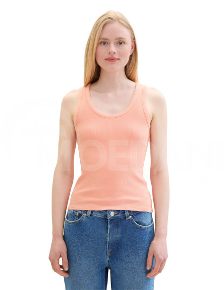 Tom Tailor - DYED RIB TOP Тбилиси - изображение 1