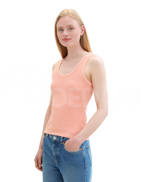 Tom Tailor - DYED RIB TOP Тбилиси - изображение 3
