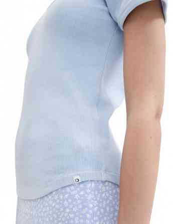 Tom Tailor - DYED RIB T-SHIRT Тбилиси