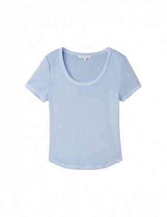 Tom Tailor - DYED RIB T-SHIRT Тбилиси