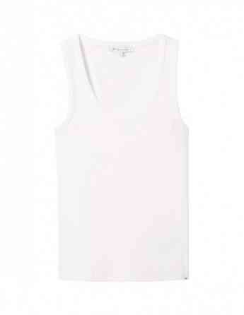 Tom Tailor - DYED RIB TOP Тбилиси