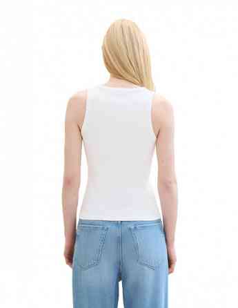 Tom Tailor - DYED RIB TOP Тбилиси