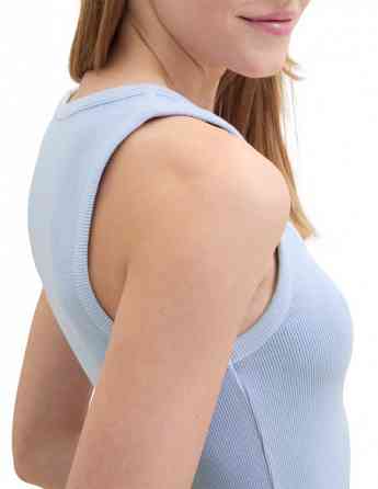 Tom Tailor - DYED RIB TOP Тбилиси