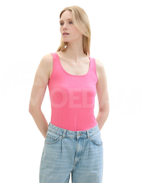 Tom Tailor - T-SHIRT TOP WIDE CREW NECK Тбилиси - изображение 4