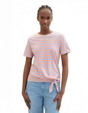 Tom Tailor - PRINTED KNOT T-SHIRT Тбилиси