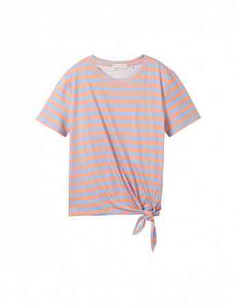 Tom Tailor - PRINTED KNOT T-SHIRT Тбилиси