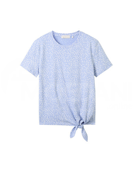 Tom Tailor - PRINTED KNOT T-SHIRT Тбилиси - изображение 6
