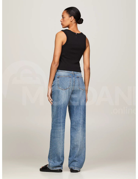 Tommy Hilfiger - SLIM  RIB CROP TANK Тбилиси - изображение 2