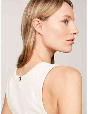 Tommy Hilfiger - SLIM  RIB CROP TANK Тбилиси