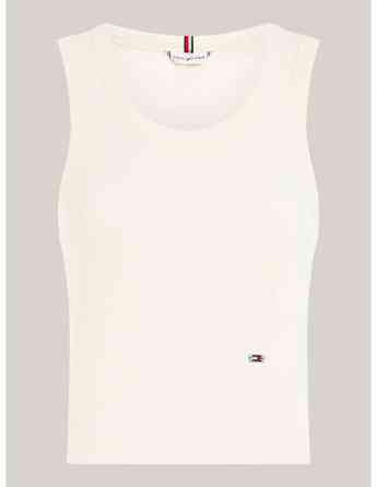 Tommy Hilfiger - SLIM  RIB CROP TANK Тбилиси