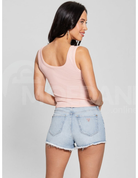 GUESS - SL TRIANGLE BLING RIB TANK Тбилиси - изображение 2