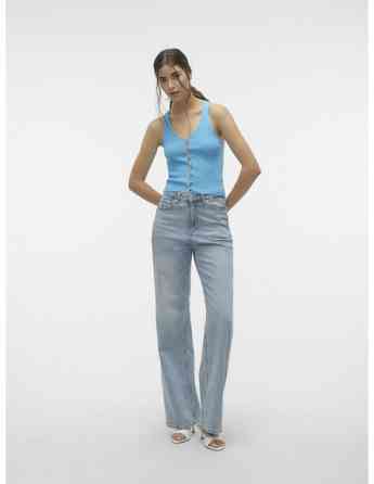 Vero Moda - VMGOLD RIB SL V-NECK TOP GA Тбилиси