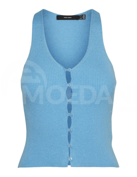 Vero Moda - VMGOLD RIB SL V-NECK TOP GA Тбилиси - изображение 6
