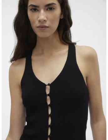 Vero Moda - VMGOLD RIB SL V-NECK TOP GA Тбилиси