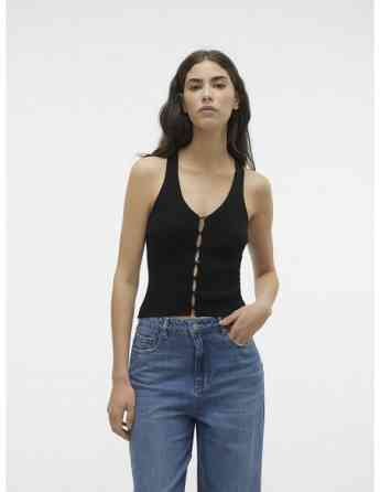 Vero Moda - VMGOLD RIB SL V-NECK TOP GA Тбилиси