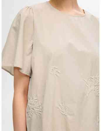 SELECTED FEMME - SLFMELLI SS O-NECK TOP B Тбилиси