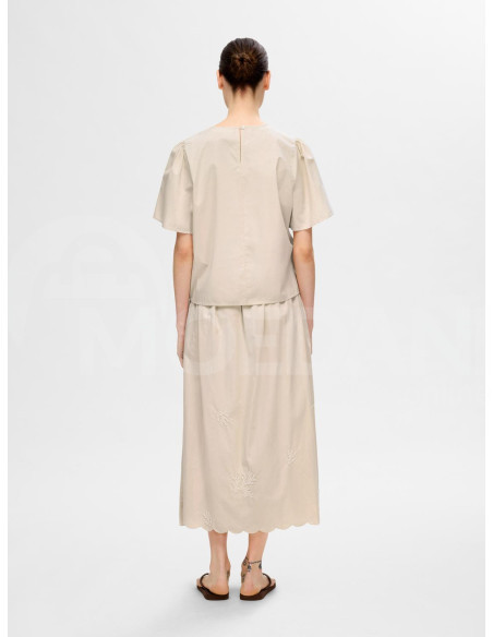 SELECTED FEMME - SLFMELLI SS O-NECK TOP B Тбилиси - изображение 2