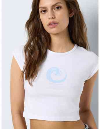 Noisy May - NMKATINKA S/S PRINT CROP TOP FWD JRS Тбилиси