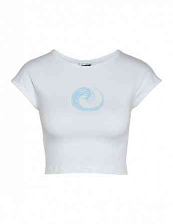 Noisy May - NMKATINKA S/S PRINT CROP TOP FWD JRS Тбилиси